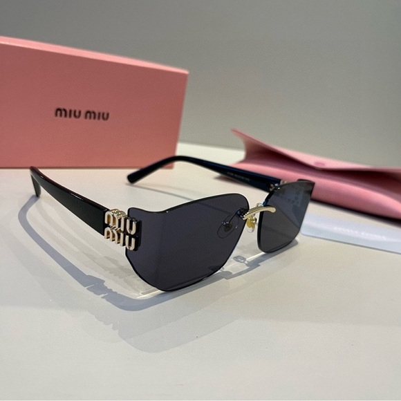 Miu Miu Black Sunglasses main image 8